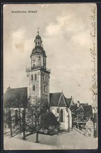 AK Altdorf / Nürnberg, Stadtkirche