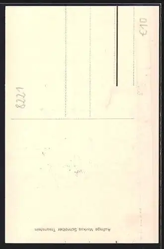 Künstler-AK Surberg, Kirche St. Georg