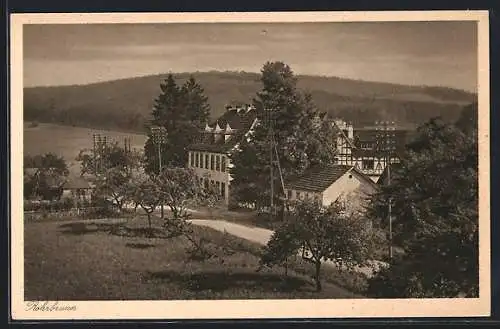 AK Rohrbrunn / Spessart, Blick auf das Gasthaus zum Hochspessart