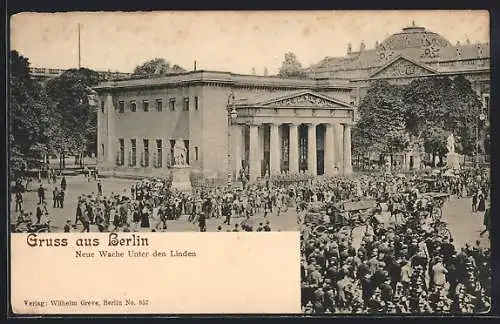 AK Berlin, Neue Wache Unter den Linden