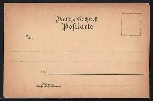 Lithographie Bad Cleve, Aussichtsturm, Stahlbrunnen im Tiergarten, Ortsansicht vom Hafen