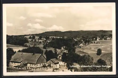 AK Lückendorf /Zittauer Gebirge, Panorama