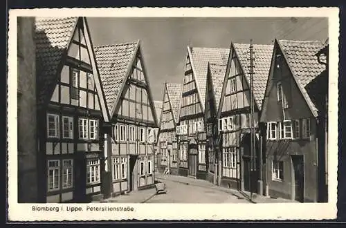 AK Blomberg i. Lippe, Petersilienstrasse