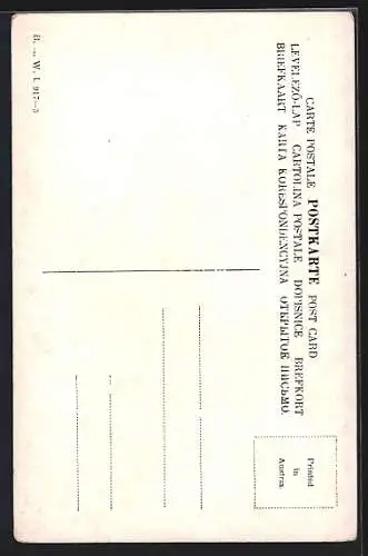 Künstler-AK Wien, Wiener Typ mit Schiebermütze, Zigarette und Halstuch