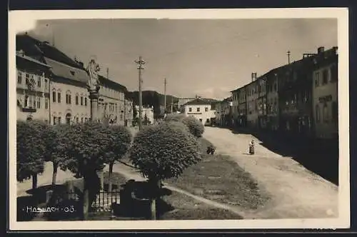 AK Haslach, Strassenpartie im Ort