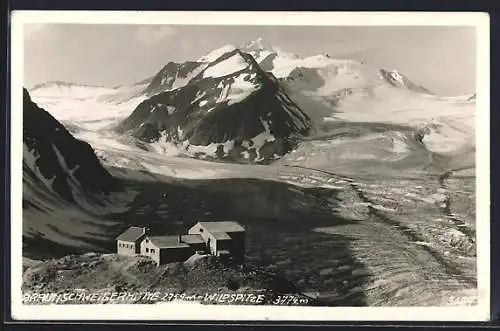 AK Braunschweigerhütte mit der Wildspitze