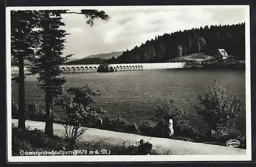 AK Forbach, Partie an der Schwarzenbach-Talsperre