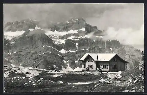 AK Leglerhütte, Blick gegen Glärnischkette