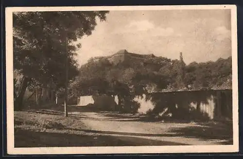 AK Uzhorod, Hrad, Blick zur Burg