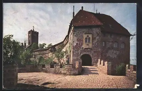 AK Eisenach, Eingang der Wartburg