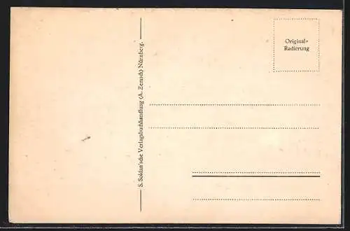 Künstler-AK Nürnberg, Dürer-Haus