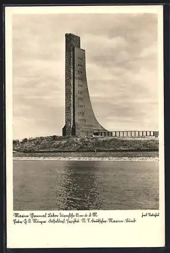 AK Laboe, Blick zum Marieneehrenmal