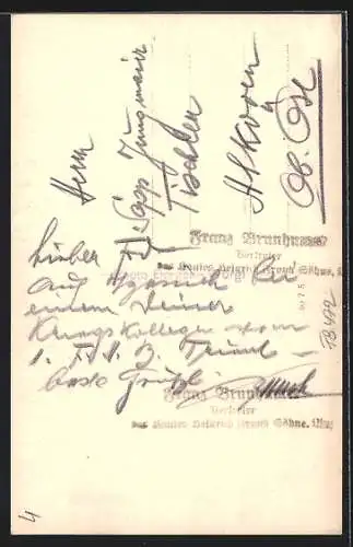 AK Kirchbichl, Ortspartie mit Kirche aus der Vogelschau