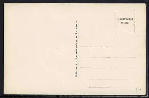 AK Morcote, Uferpartie mit Deutschem Hotel