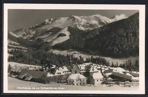 AK Val-de-Charmey, Chartreuse de la Valsainte en hiver