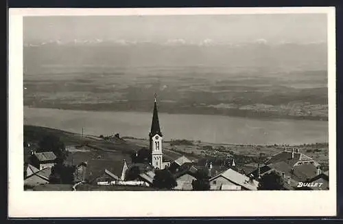 AK Bullet, Panorama mit Kirche