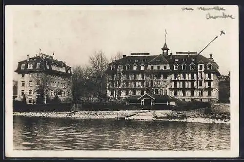 AK Lausanne, Lycée Jaccard, Vue generale