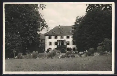 AK Arlesheim, Herrenhaus mit Garten