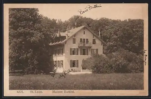 AK St. Loup, Maison Buttini