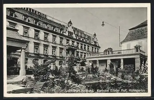 AK Kyllburg, Kurhotel Eifeler Hof, Hotelgarten