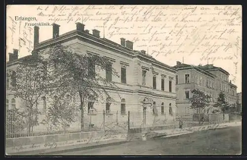 AK Erlangen, Ansicht der Frauenklinik