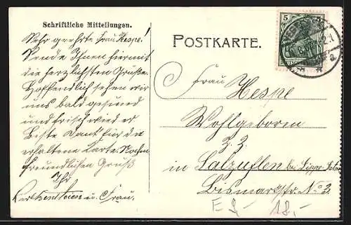 AK Vegesack-Schönebeck /Bremische Schweiz, Ortspartie