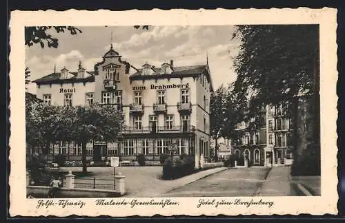 AK Malente-Gremsmühlen /Holst.-Schleswig, Hotel zum Brahmberg