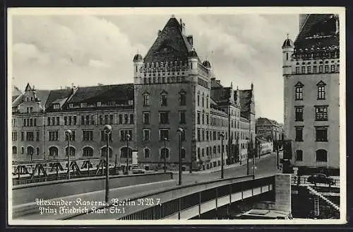 AK Berlin, Alexander-Kaserne am Kupfergraben, Prinz Friedrich Karl-Strasse 1