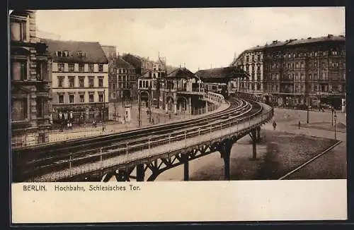 AK Berlin-Kreuzberg, U-Bahnhof Schlesisches Tor