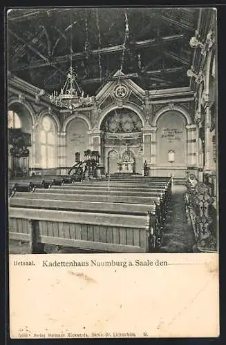 AK Naumburg a. Saale, Betsaal vom Kadettenhaus