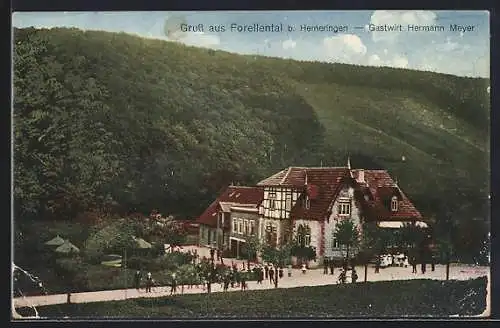 AK Forellental, Gasthaus Hermann Meyer