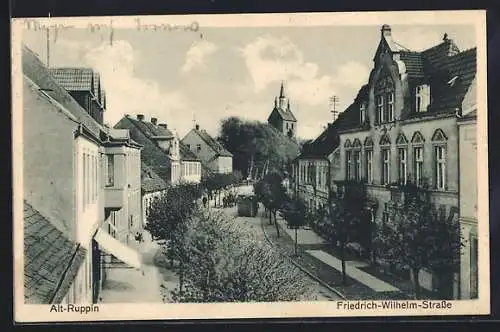 AK Alt-Ruppin, Friedrich-Wilhelm-Strasse