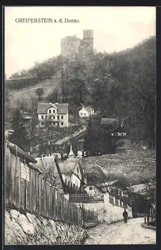 AK Greifenstein a.d. Donau, Teilansicht