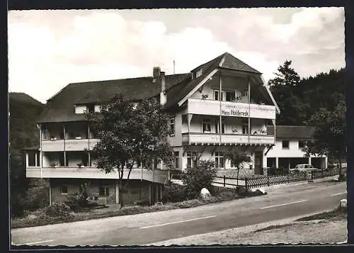 AK Forbach im Murgtal /Schwarzwald, Erholungsheim Haus Holdereck