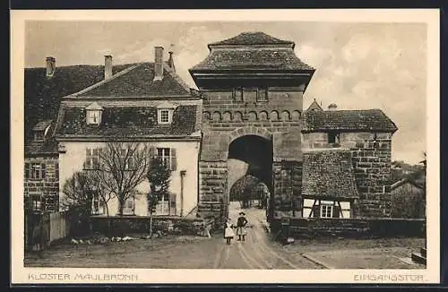 AK Maulbronn, Kloster Maulbrunn, Eingangstor