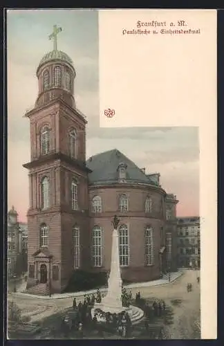 AK Alt-Frankfurt, Paulskirche und Einheitsdenkmal