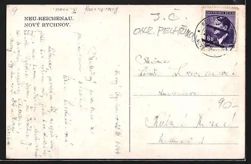 AK Neu-Reichenau, Ortspartie