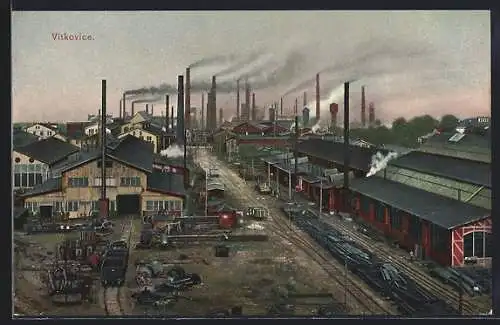 AK Vitkovice, Blick auf die Rohrwerkfabrik