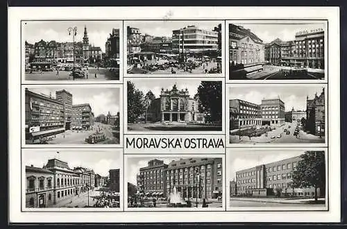 AK Moravska Ostrava, Ortspartien, Strassenbahn