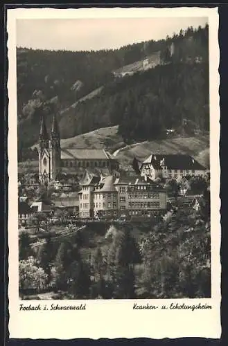 AK Forbach i. Schwarzwald, Kranken- und Erholungsheim