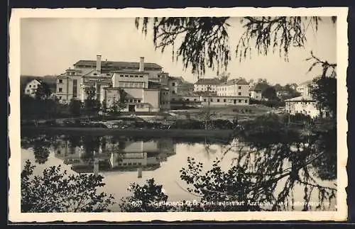 AK Gallspach, Blick auf das Zeileis-Institut mit Ärztebau und Laboratorium