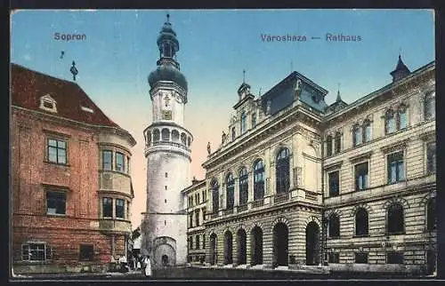 AK Sopron, Vàroshàza - Rathaus