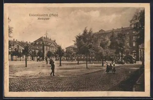 AK Kaiserslautern / Pfalz, Marktplatz