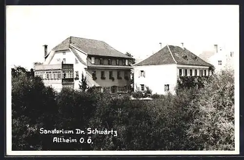 AK Altheim, Sanatorium von Dr. Schwartz