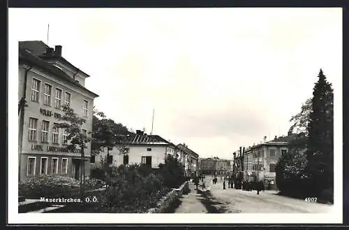 AK Mauerkirchen, Strassenpartie