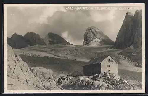 AK Adameckhütte, Berghütte mit Dachstein