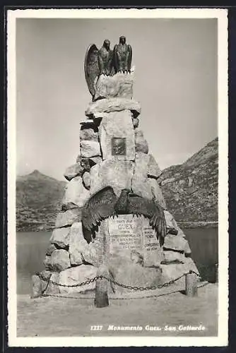 AK San Gottardo, Monumento Guex