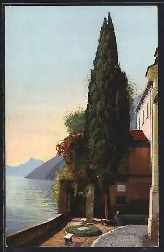 AK Valsolda /Lago di Lugano, Oria, Villa Fogazzaro