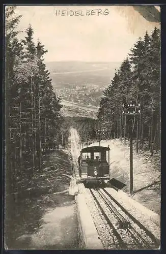 AK Heidelberg, Die Bergbahn