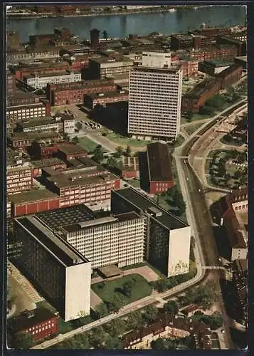 AK Ludwigshafen am Rhein, BASF, Badische Anilin- & Soda-Fabrik AG, Friedrich-Engelhorn-Haus, die Zentrale des Verkaufs